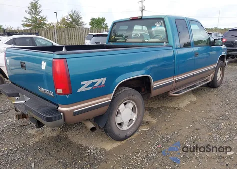 1998 Chevrolet K1500 Fleetside from USA, damaged, VIN 2GCEK19R1W1100466